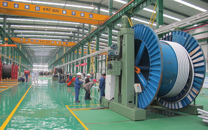 Wuxi Hengtai Cable Machinery Manufacture Co., Ltd ligne de production du fabricant