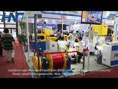 Le fil en porte-à-faux prennent le bobineur de double bobine de la machine 2500kg